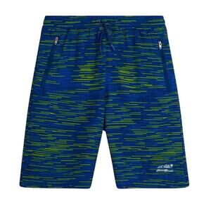 Eddie Bauer Boys Amphib Hybrid Mesh Performance Shorts Blue Size Medium 10-12